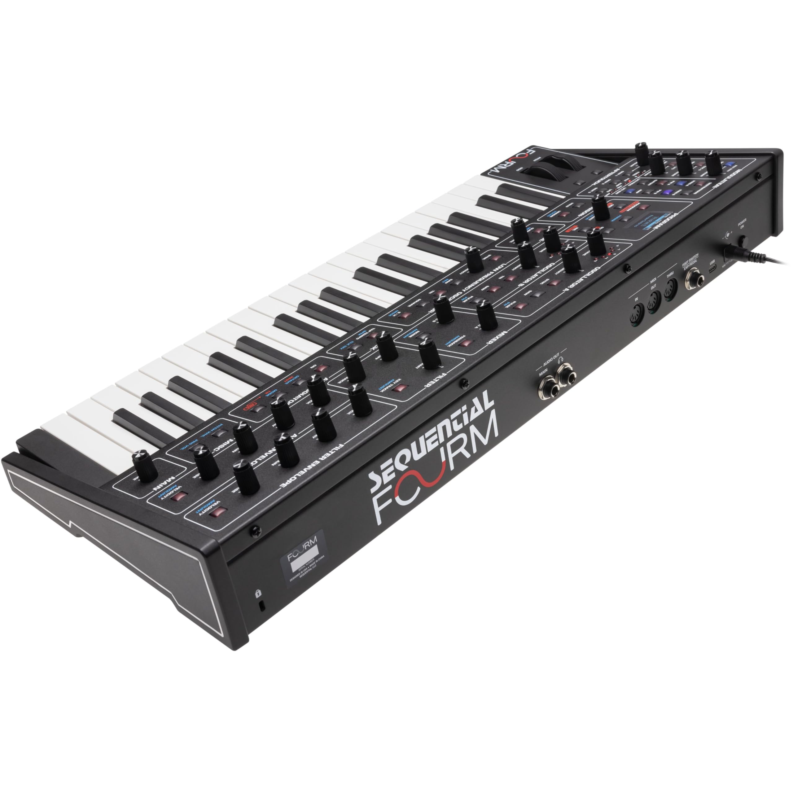 JS　オクトモアPOLYPHONIC15年54.9% Amazon.com: Sequential Fourm Compact Polyphonic Analog Synthesizer